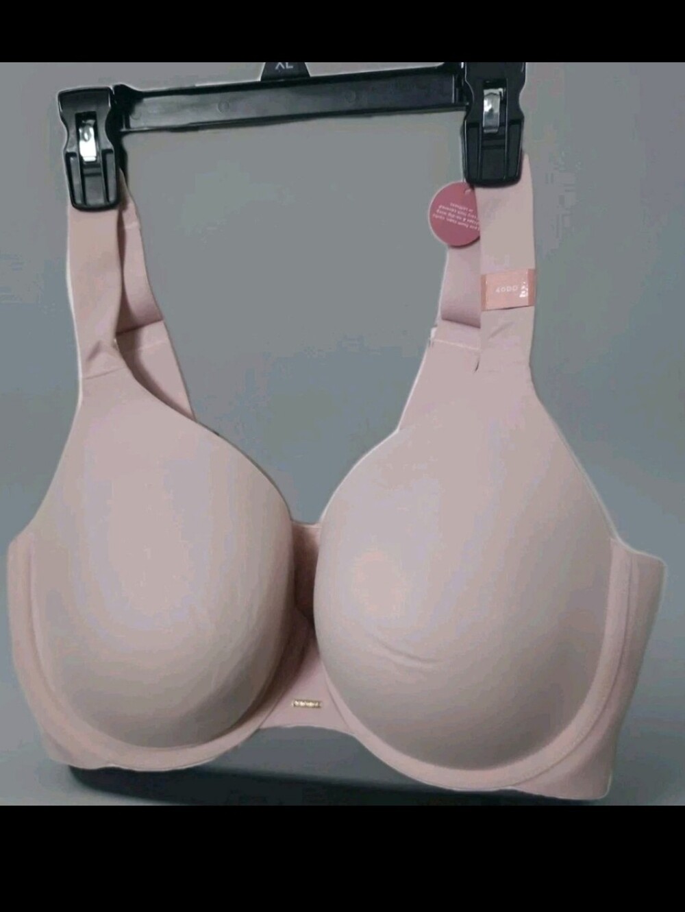 Cicique Modern Luxe Lightly Lined Full Coverage Pink Bra Size 40DD  NEW
